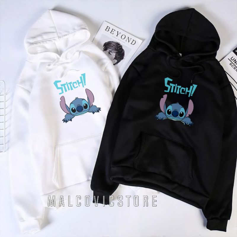 Hoodie Lilo Stitch Untuk Anak Perempuan Usia 1-12 Tahun / Sweater Hoodie Anak Stitch Perempuan Dan L