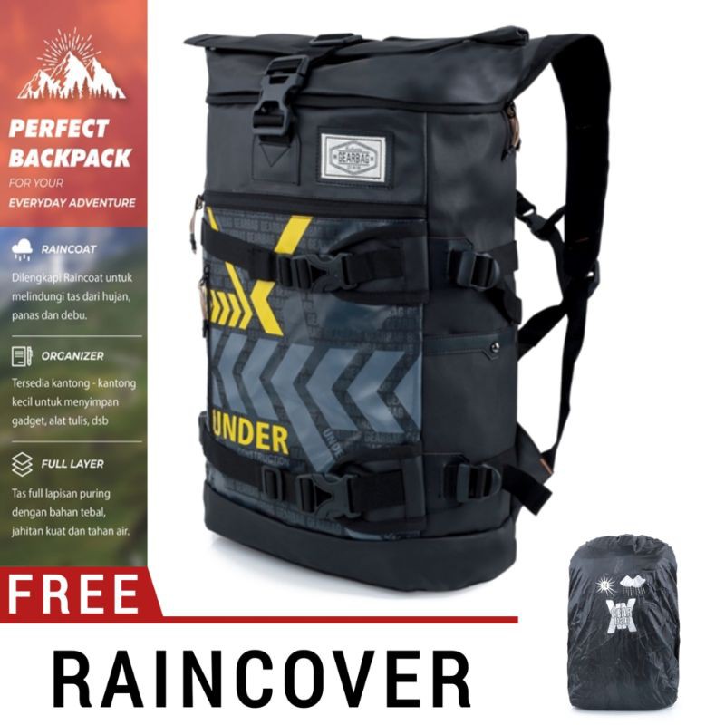 Tas Ransel Semi Carrier Pria 40L Terbaru Travel Bacpack Besar Tas Punggung Pria Tas gunung Hiking