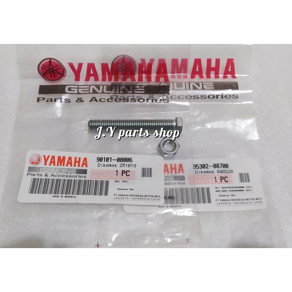 BAUT DAN MUR STELAN SETELAN RANTAI R15 LAMA V2 XABRE - R15 VVA V3 MT15 XSR VIXION R 155 ORI YGP 90101-08006