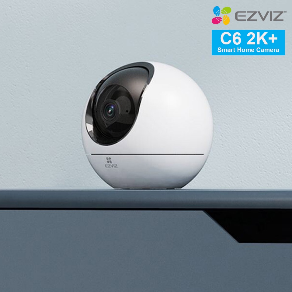 IP CAMERA EZVIZ C6 4MP 2K PAN TILT SMART ZOOM TRACKING RESMI