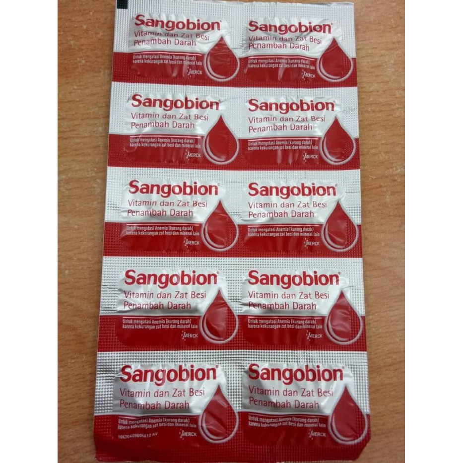 Obat China sangobion penambah darah