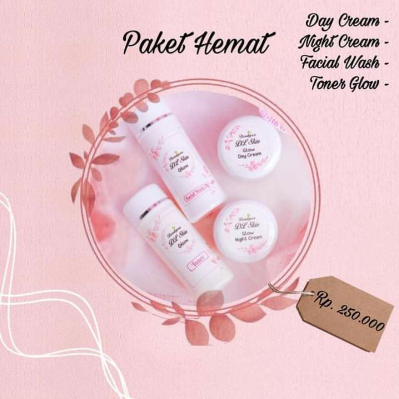DL-skin glow paket hemat