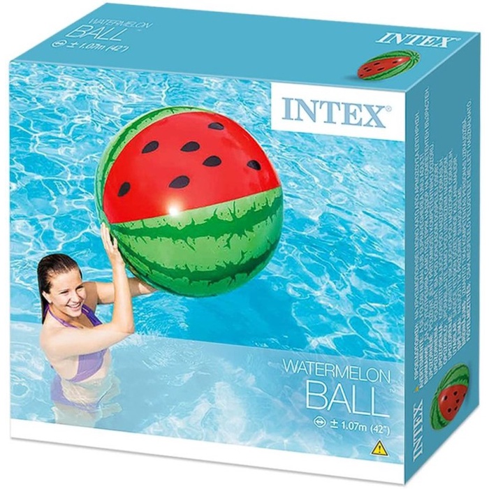 Intex 58071 Bola Pantai Watermelon Ball / Bola Pantai Semangka #Dragonball_88