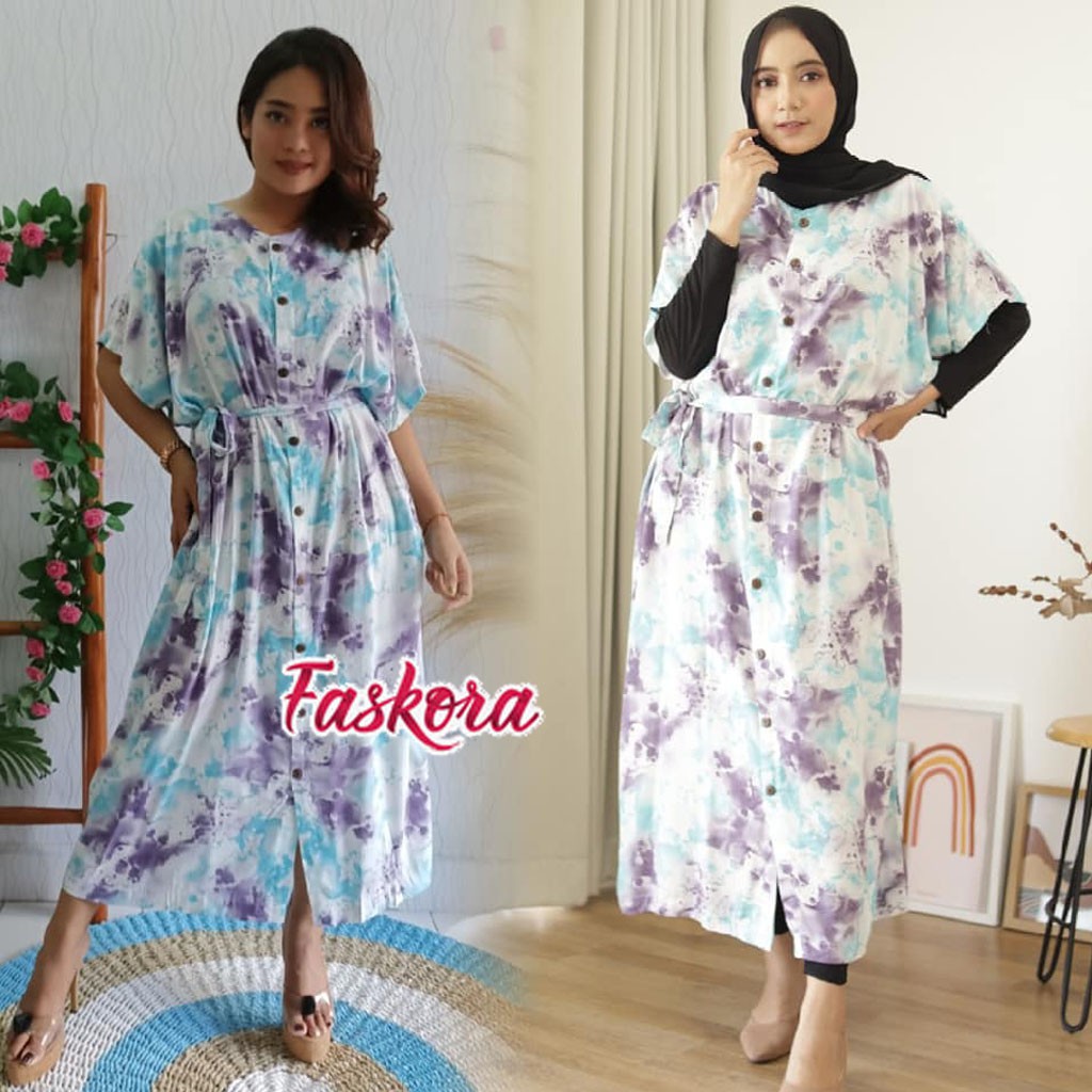 Gamis Kaftan Jumbo XXXXL 100kg - 120kg Terbaru