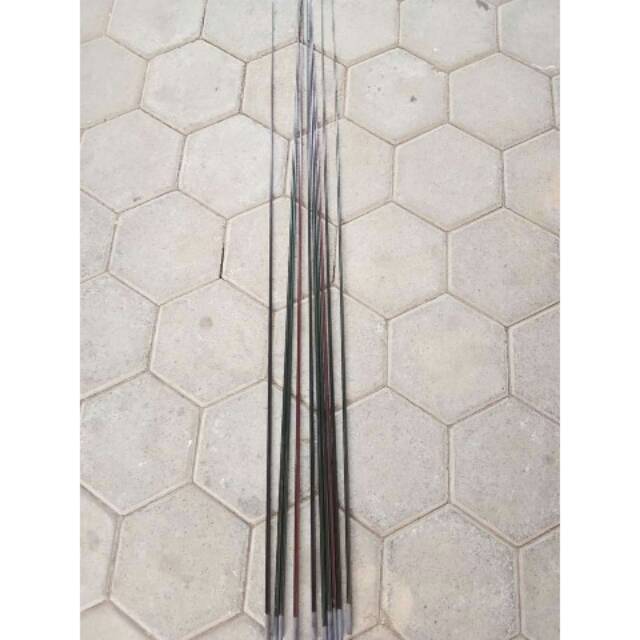 Bahan Joran Solid Carbon Original 120cm bukan sutet