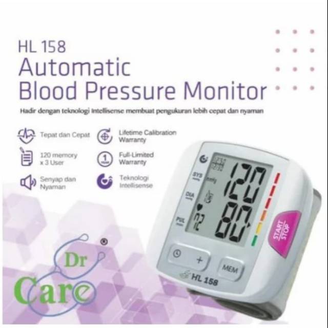 TENSIMETER DR CARE HL 158 PENGGANTI DR CARE HL 168 LAYAR LEBIH LEBAR