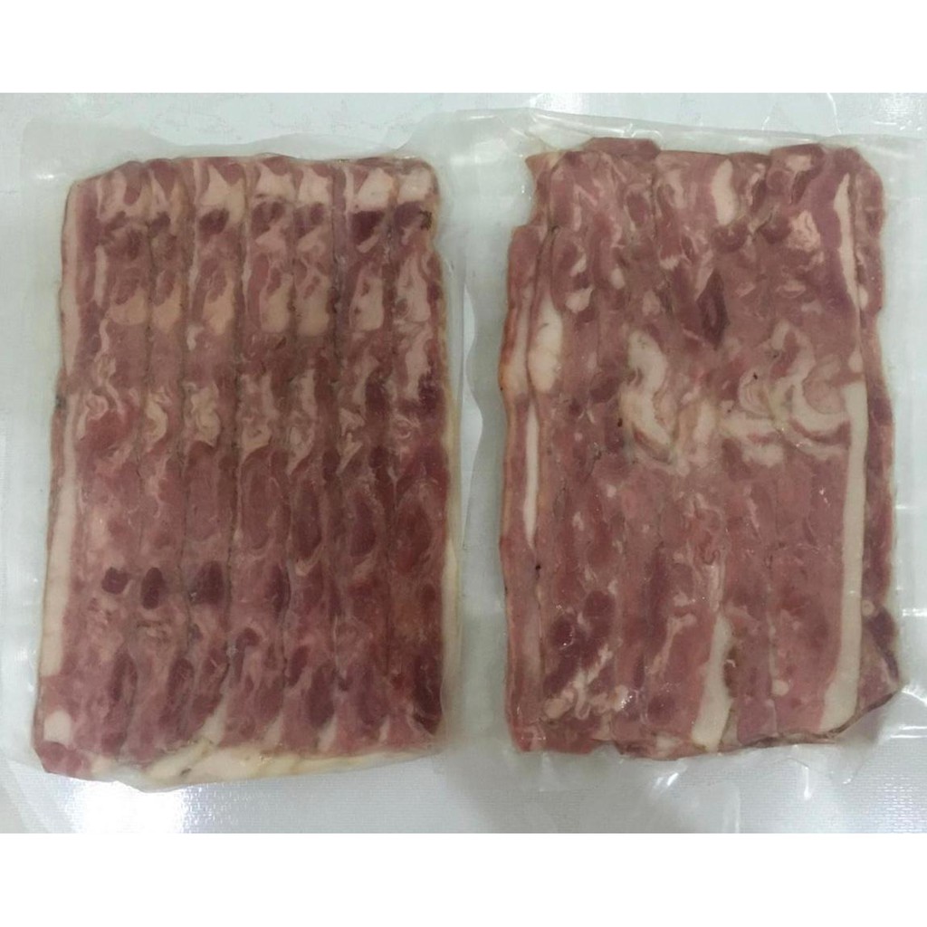 

Smoked Pork Bacon per 500 gr