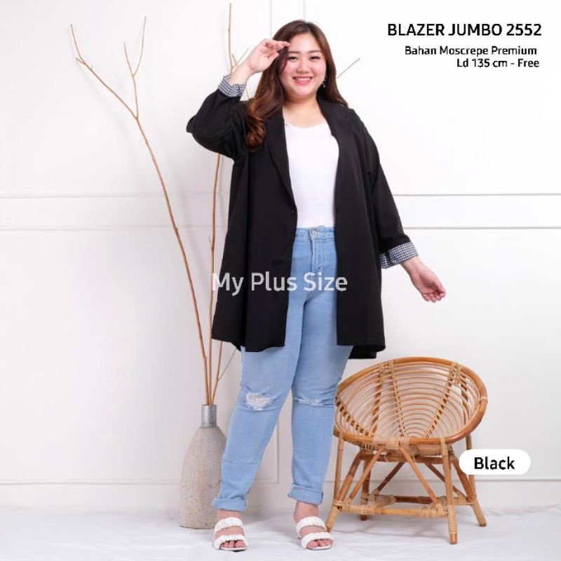 Blazer Jumbo Casual 2552,Ld 128, 135, 150 &amp; 160 cm