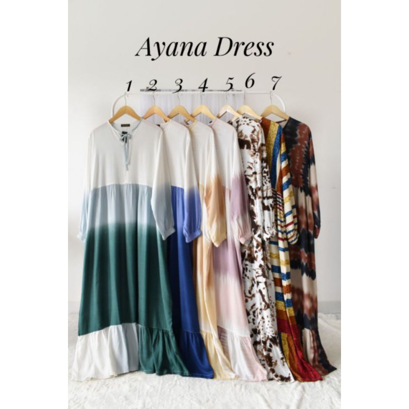 Ayana Dress by Rayaainun Daster