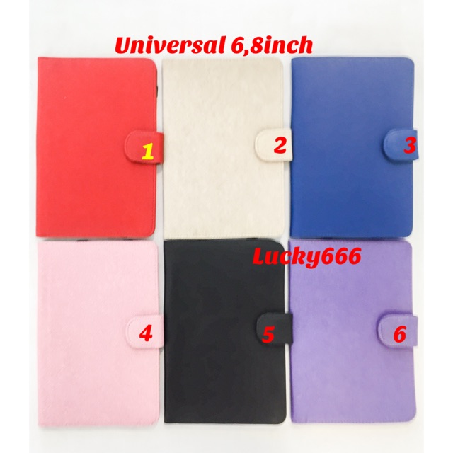 Case tab universal 6,8inch / sarung universal 6,8" / 6,8inch