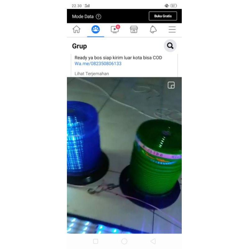 

rotary 2pc putih+hijau