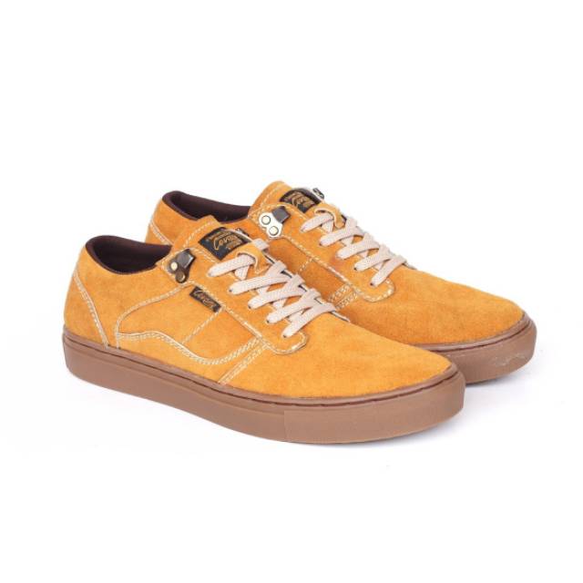 Sepatu Lokal Shoes Local Pride Cevany Gordon Low Cut Yellow Gum