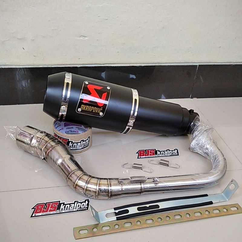 Knalpot akrapovic Nmax Aerox 155 Vario Beat street Scoopy new Xride mio soul Adv pcx Genio-Doff - x ride