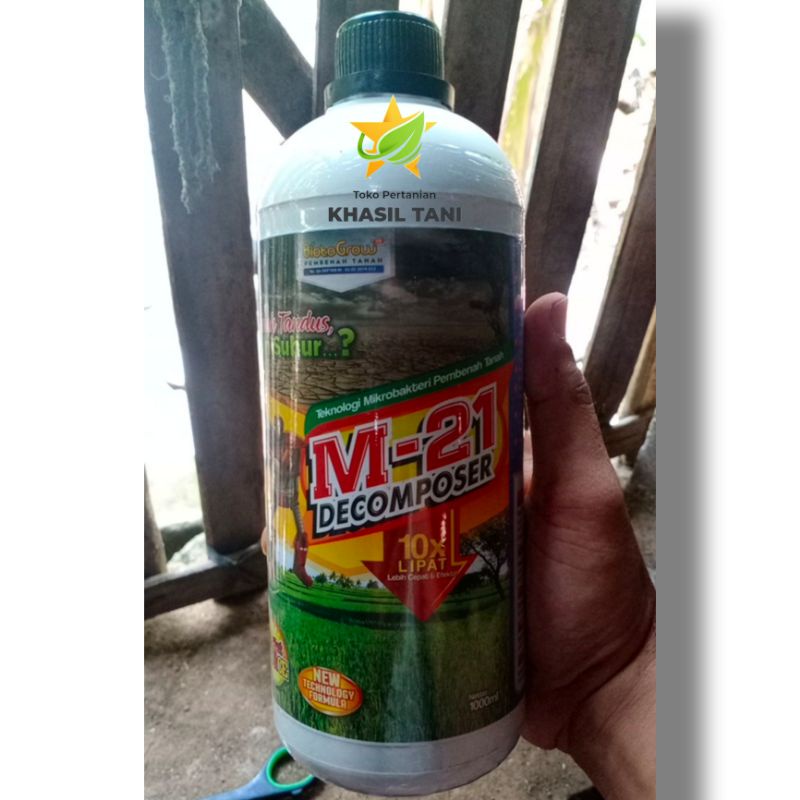 M-21 M 21 Decomposer Pembenah Tanah Berat Bersih 1000 ml - Biotogrow M21