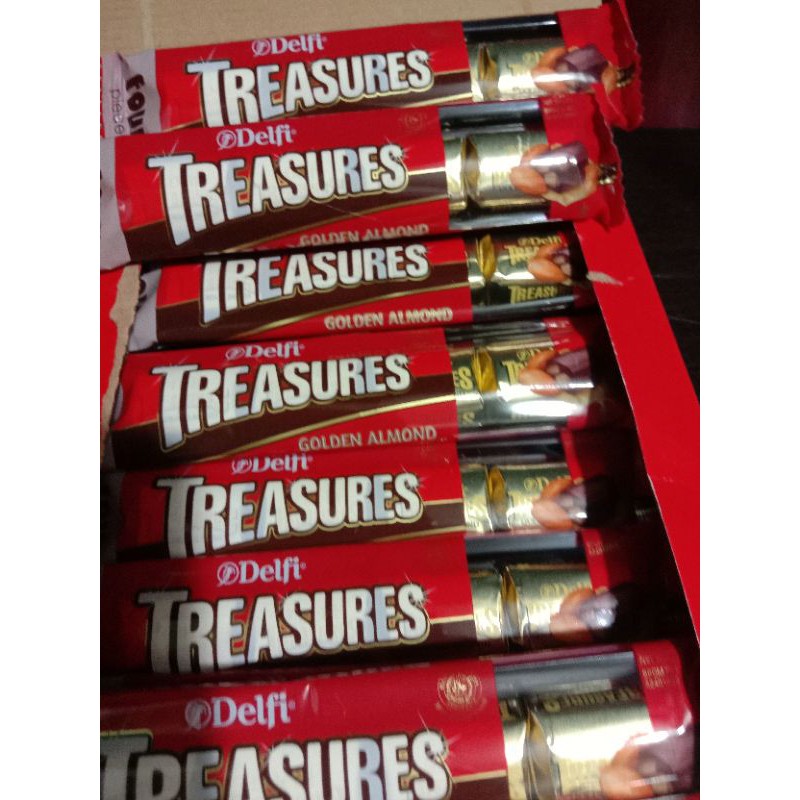 coklat Delfi treasure gold