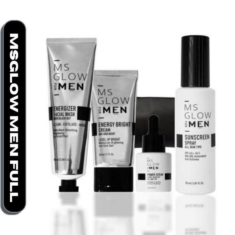 Perawatan Wajah Skincare Ms Glow Men Paket Lengkap