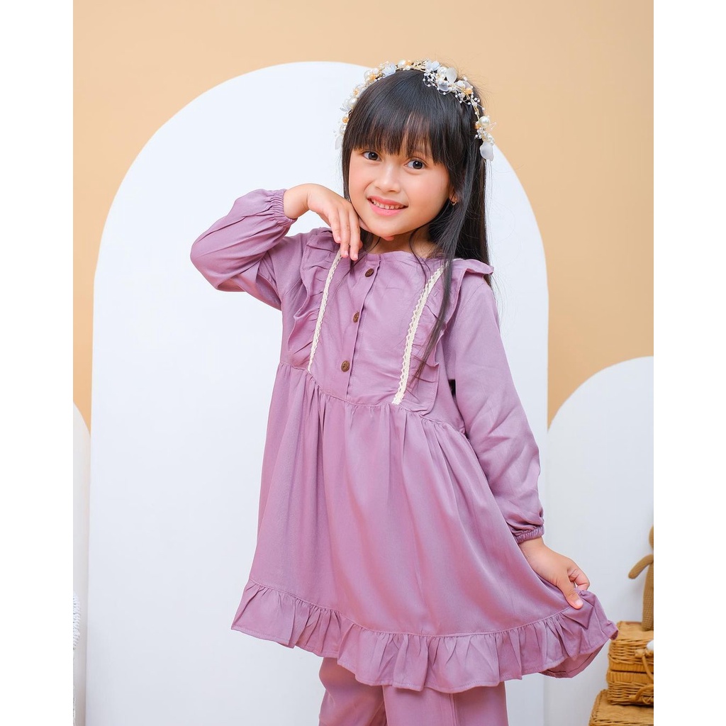 Murah LARISA SET setelan anak perempuan BAJU ANAK PEREMPUAN ONESET PEREMPUAN BAJU ANAK