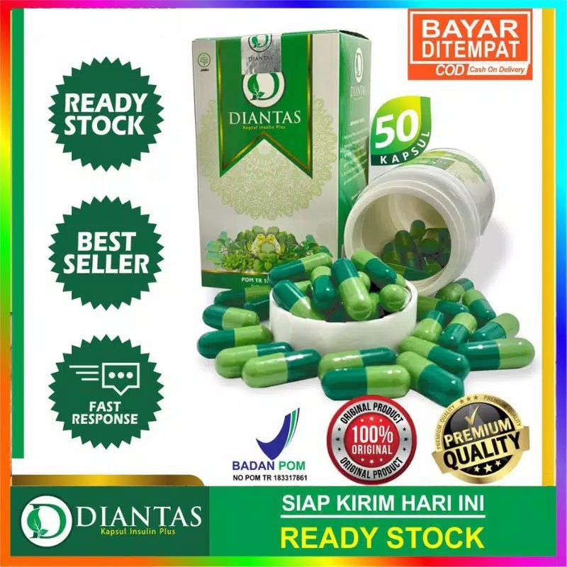 DIANTAS Obat Diabetes Bpom Herbal