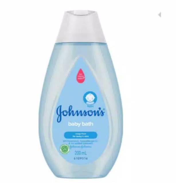 JOHNSON'S Bath - 200ml (refill dan botol)