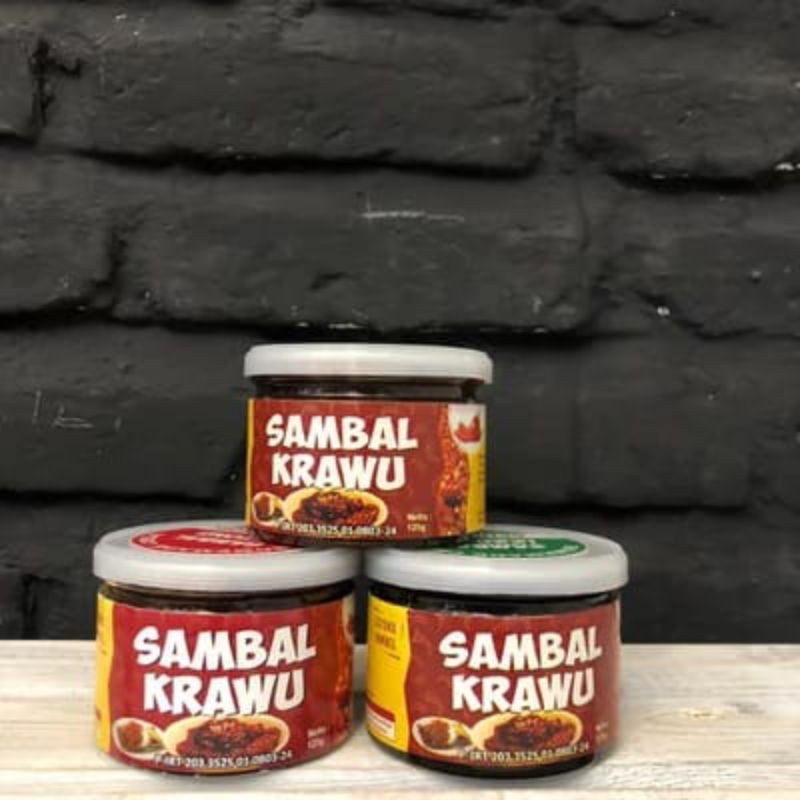 

PALING PEDAS !! Sambal Krawu Super Pedas 125gr By Izzoku SKOMILL