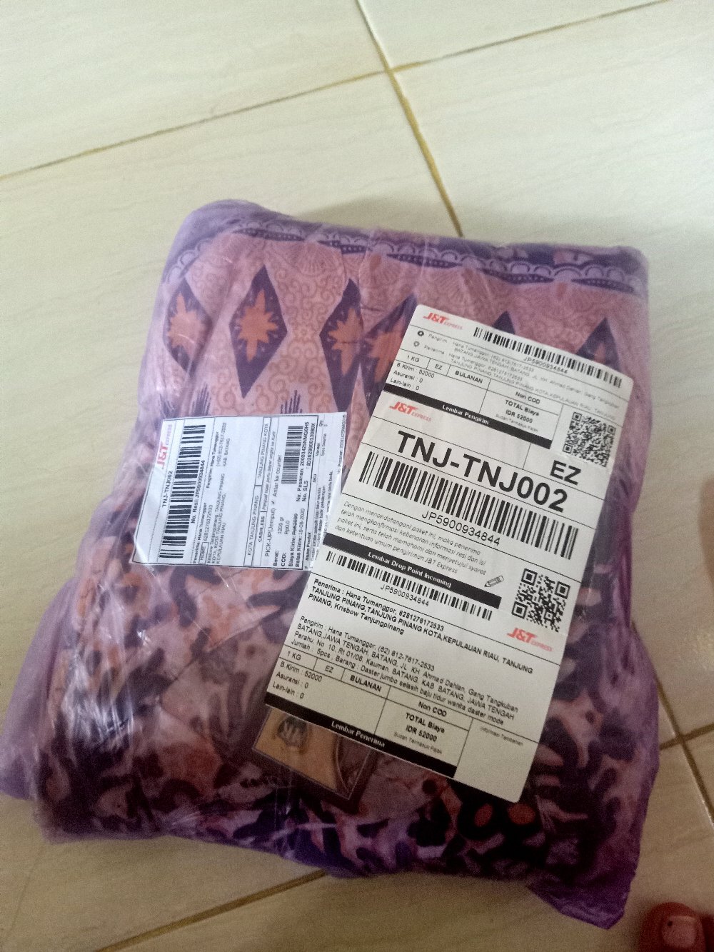 Daster Jumbo Selasih Baju Tidur Wanita Daster Modern Daster Batik Pekalongan