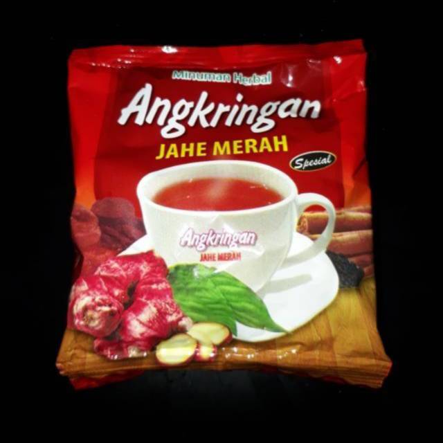 

Jahe merah angkringan rencengan 12 sachet