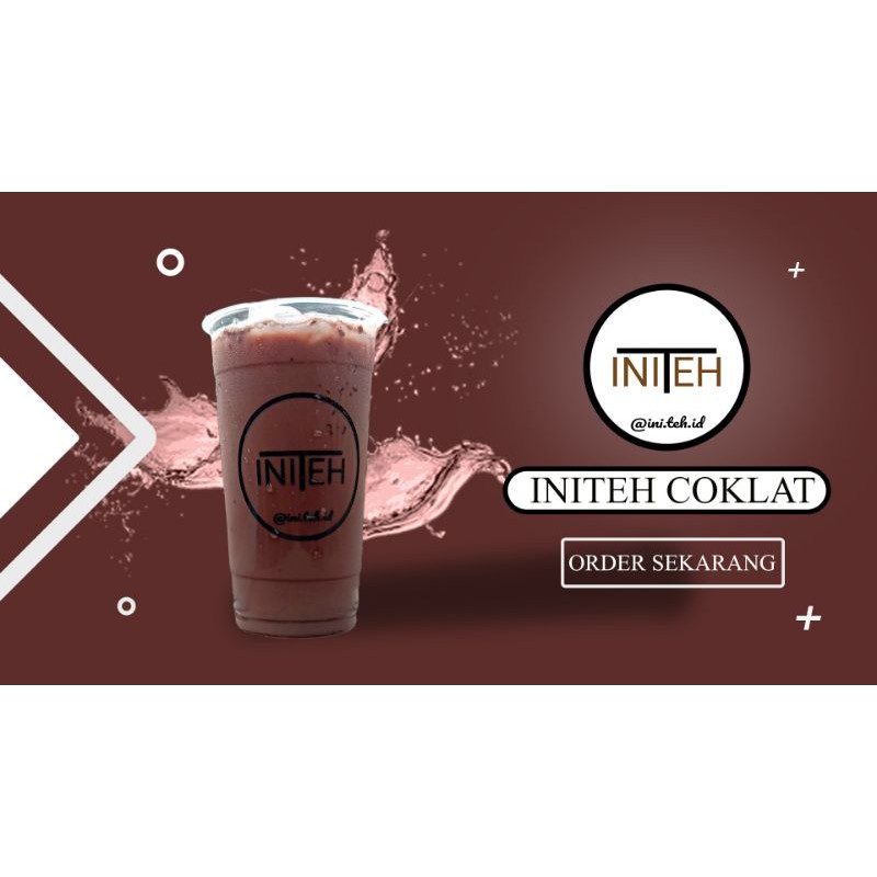 

ini teh INITEH COKLAT kemasan botol 1 liter