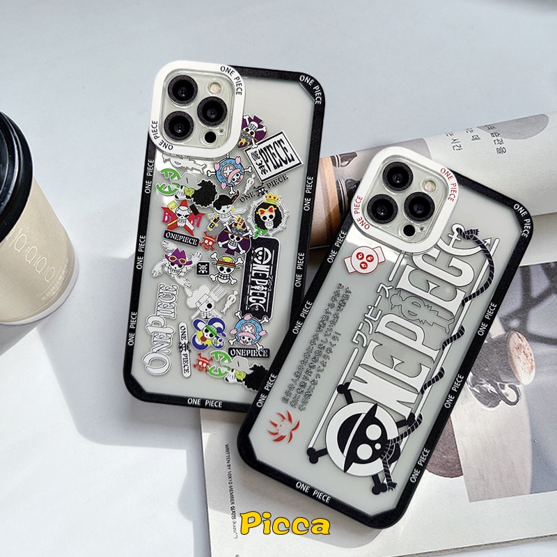 Casing Vivo Y02 Y35 Y22 V25E Y22S Y16 Y02s Y21S Y75 Y12S Y15s Y15A Y33S Y30I Y15 Y15A Y21 V23E Y20s G V23 V21 V21 Y01 Y21A Y12 V23 Y50 Y11 Y17 Y12i Kartun One Piece Clear Cover