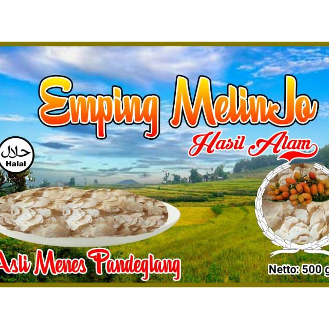

EMPING MELINJO ASLI PANDEGLANG 1 KG