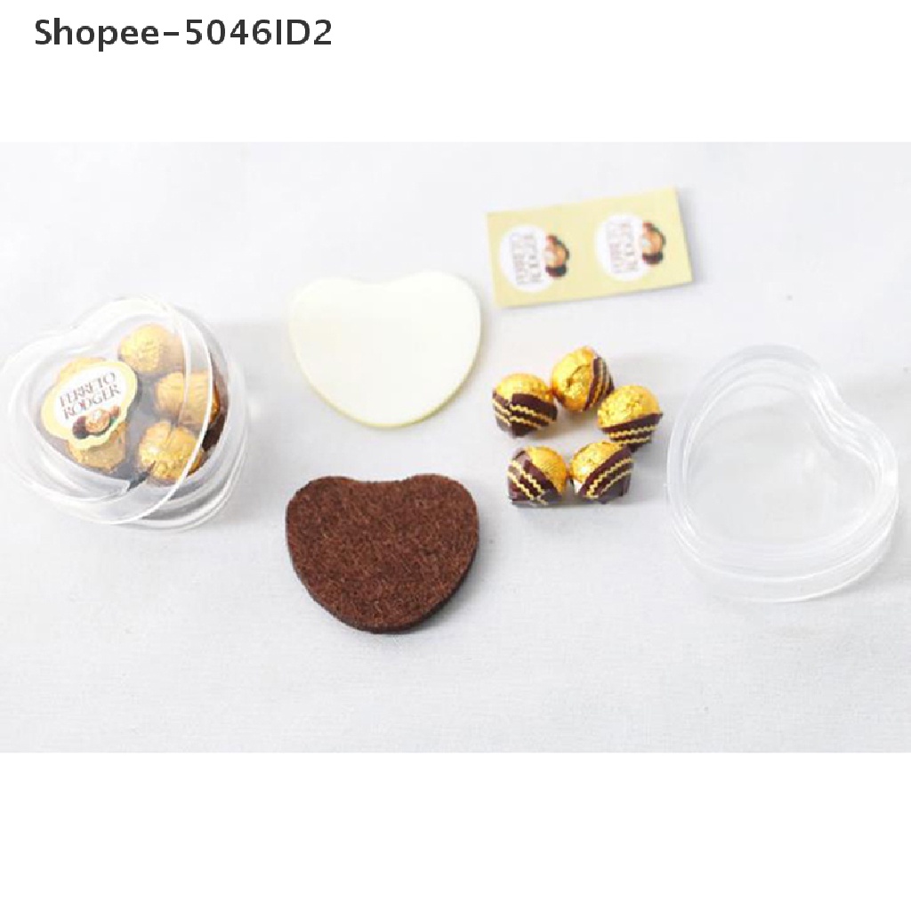 Shopee-5046id2 Mainan Miniatur Kotak Coklat Skala 1: 12 Untuk Aksesoris Dapur Rumah Boneka