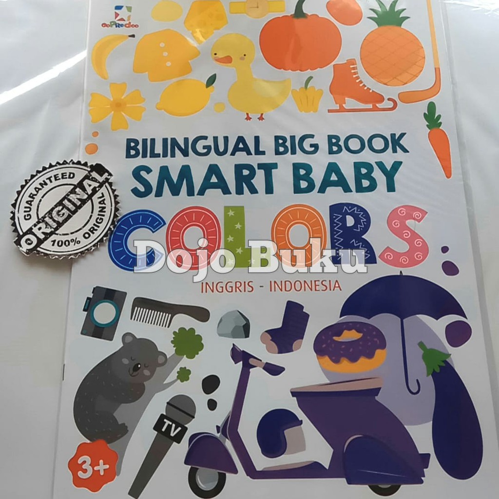 Opredo Bilingual Big Book: Smart Baby - Colors by Tim Oopredoo