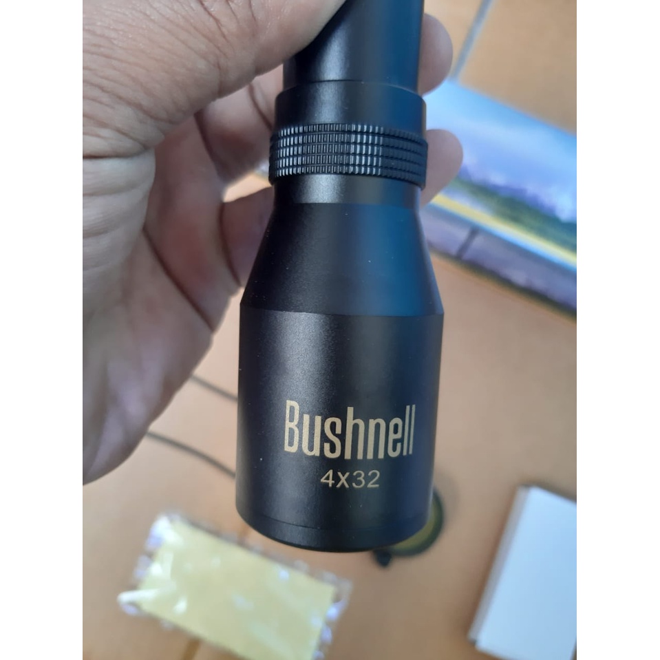 TELESKOP BUSHNELL 4x32 COD/BAYAR DITEMPAT