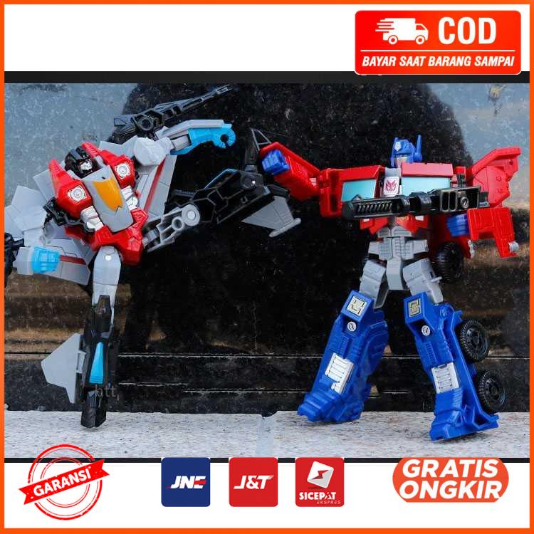 Mainan Pesawat Action Figure Transformer