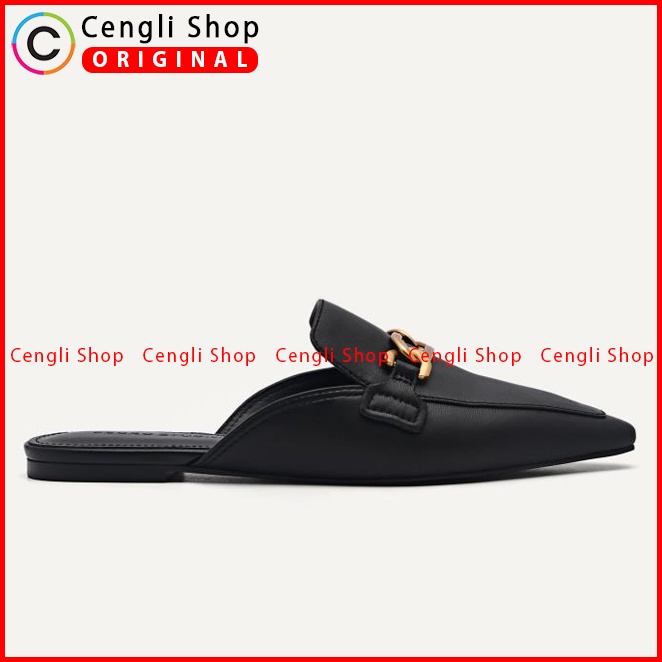 SEPATU SANDAL PEDRO WANITA ORIGINAL CASUAL BRANDED ASLI HITAM PW016