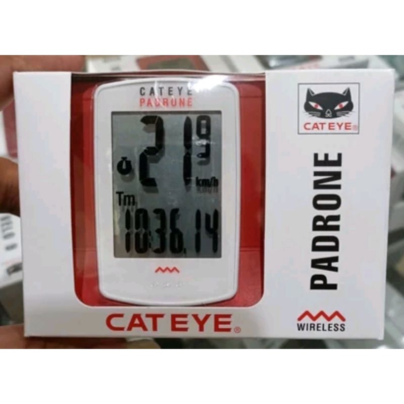 Speedometer Sepeda Cat Eye Padrone CC-PA 100W Speedo Meter Computer Bike Bicycle Roadbike Balap Road Bike MTB Seli