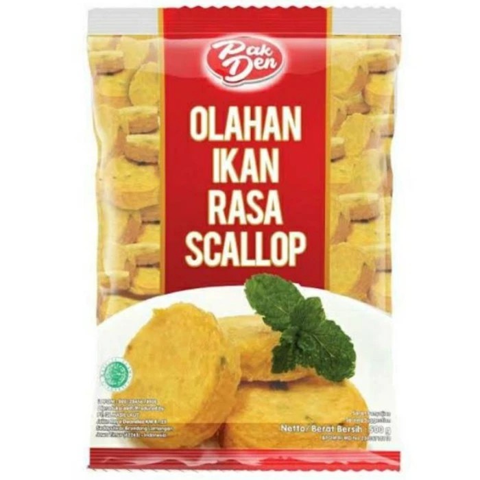 

Pak Den Scallop ikan 500gr