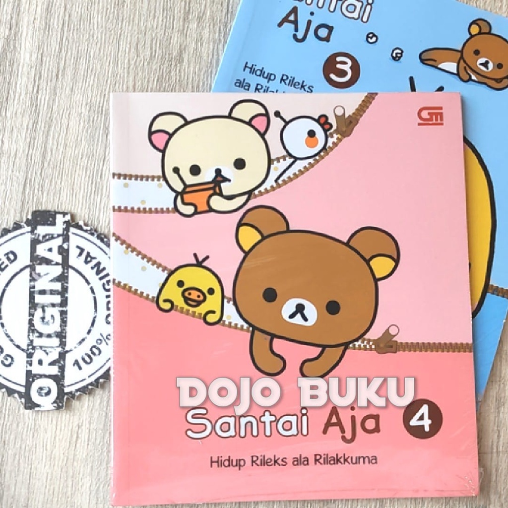 Buku Santai Aja - Hidup Rileks ala Rilakkuma by Aki Kondo