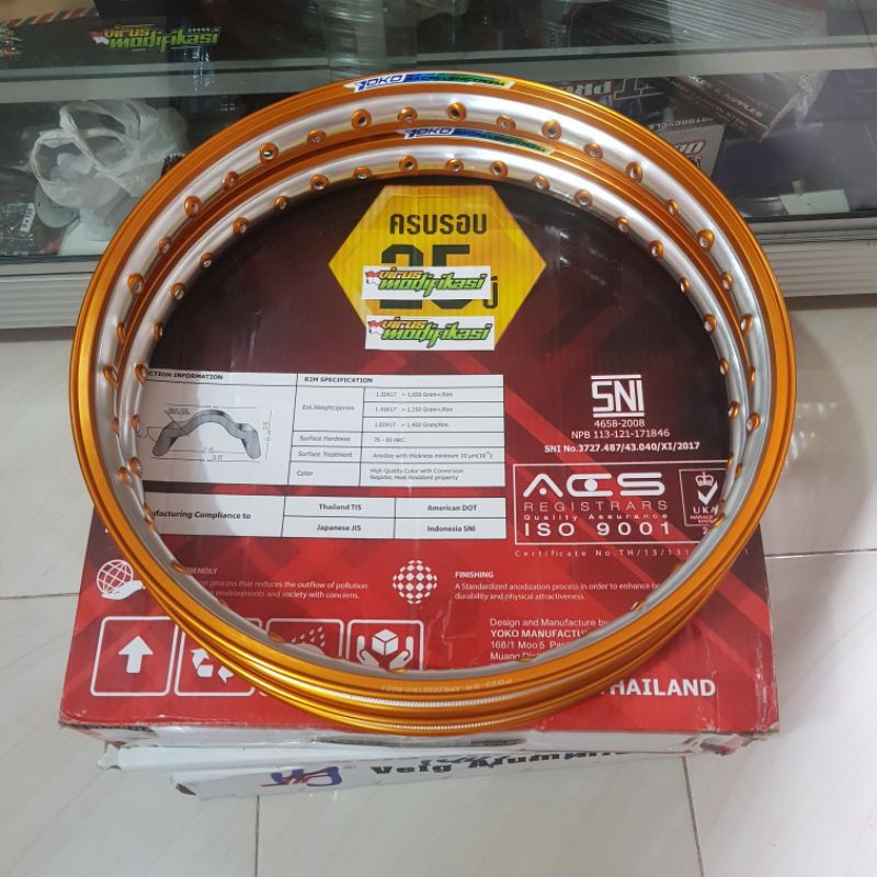Velg Yoko Two Tone
