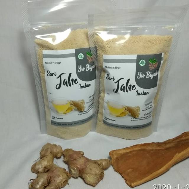 

Sari Jahe Instan Yu Biyah