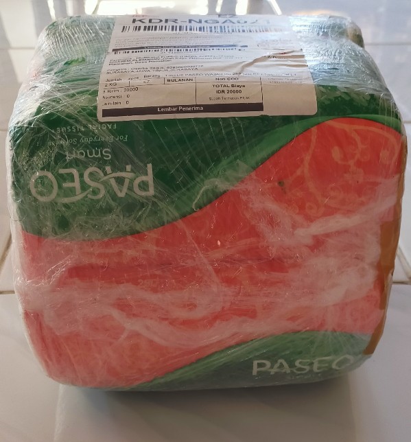 Tissue Paseo Wajah Isi 250 Sheet / Tisu Travel [ 1 Kg Muat 4 Pack ] - Facial Paseo Tisupaseo Smart
