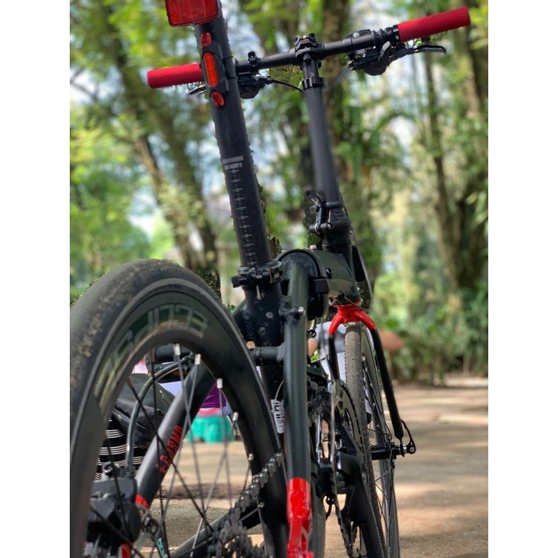 sepeda lipat ecosmo z9 ewako preloved