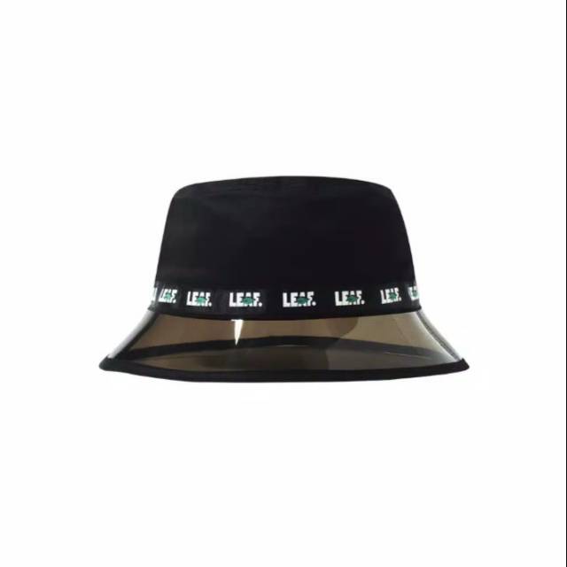 BUCKET HAT LEAF - BLACK