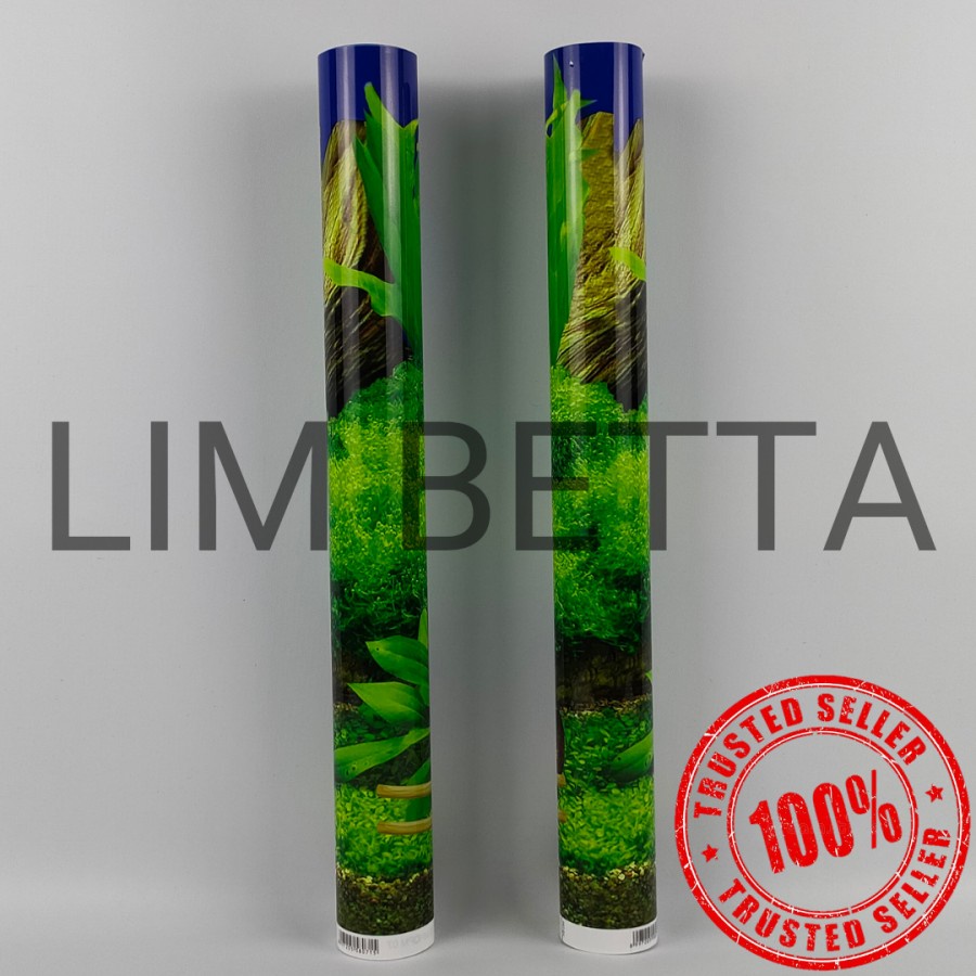 1 ROLL BACKGROUND GAMBAR AQUARIUM 40 CM / WALLPAPER AQUARIUM 15 METER