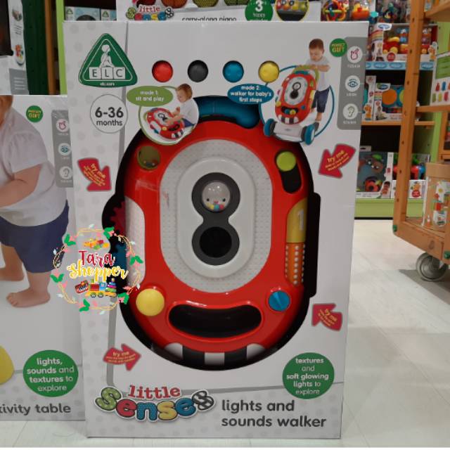 elc little senses lights & sounds walker