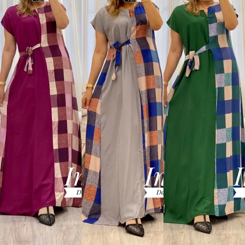 Daster Arab DOLCE INCES Original Label Dress Rayon Super