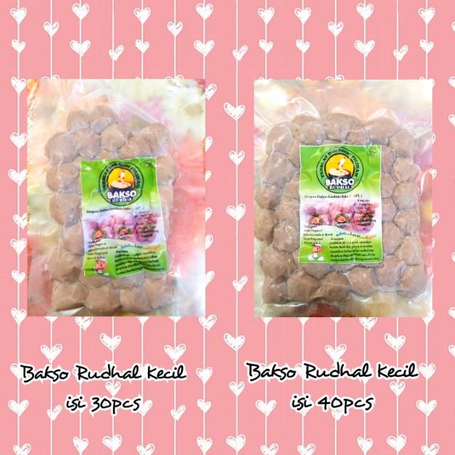

Bakso Rudhal Kecil