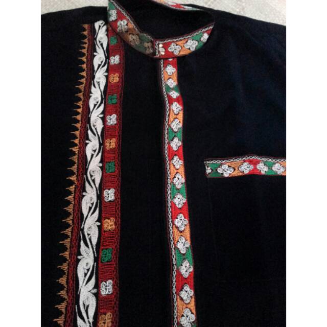 Baju Koko Motif Kerawang Gayo - Aceh
