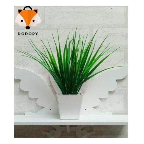 DODORY PT24 Pot Tanaman Hias Bunga Hias Plastik Ornamen Pot Bongsai Artificial Flower Decoration