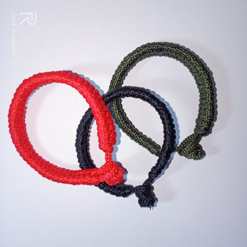 Gelang Tali Kur Lilit 1 Warna