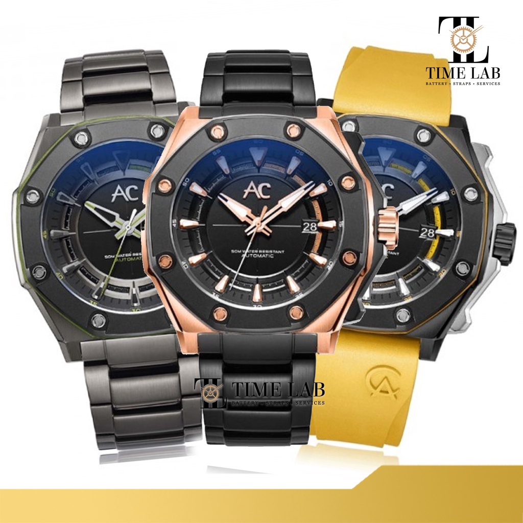 JAM TANGAN PRIA ALEXANDRE CHRISTIE AC9601 MA / AC 9601MA / AC 9601 MA AUTOMATIC ORIGINAL 100%